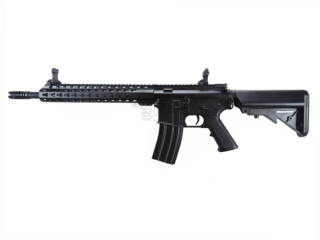 The left view for KUR2 8 Inch ELECTRIC AIRSOFT GUN